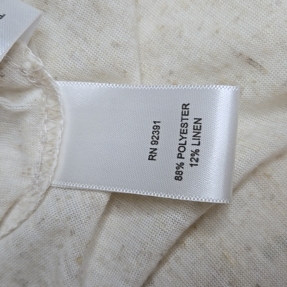 Cream Racerback Tank Top - Picture 7 of 7